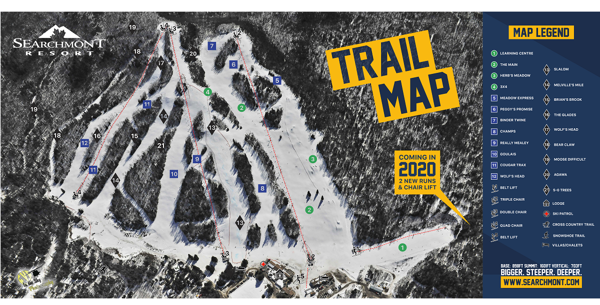 Searchmont trail map